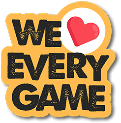 We Love Every Game logo